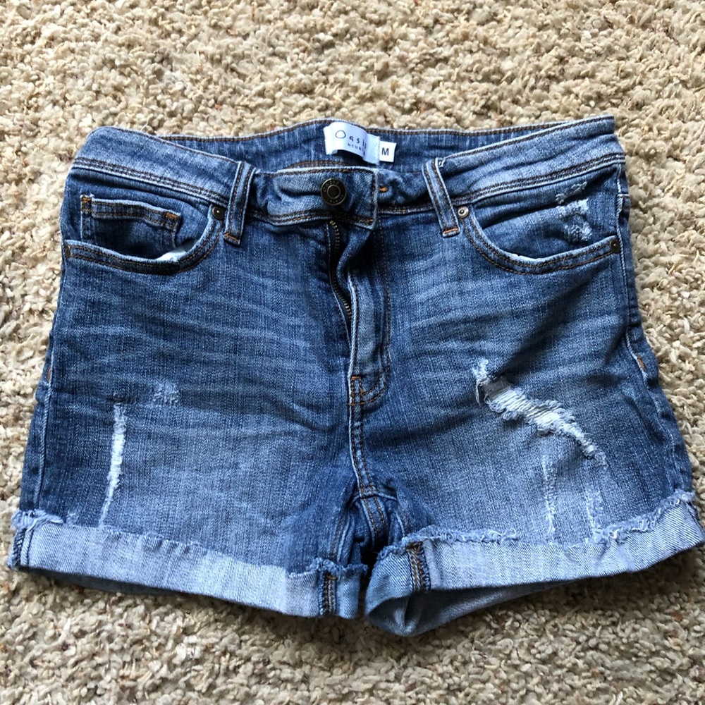 Blue Jean Shorts